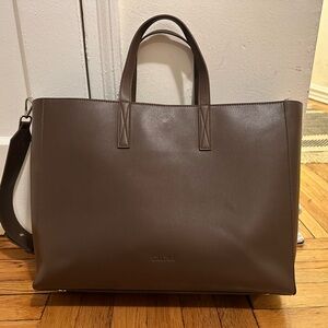 Calpak Haven Laptop Tote in Espresso